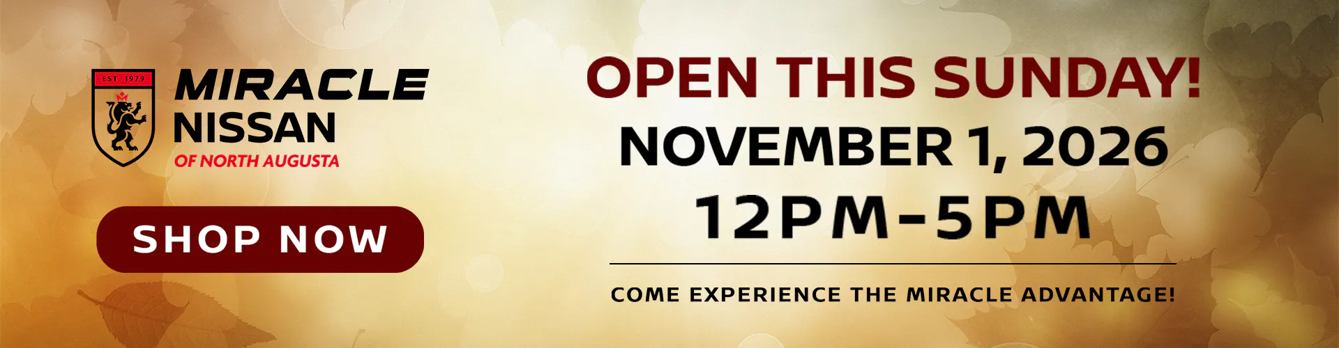 Open Sunday