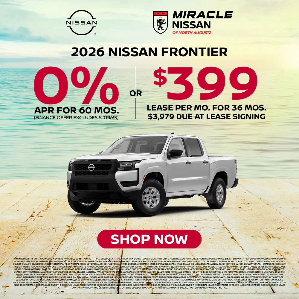 2026 New Nissan Frontier