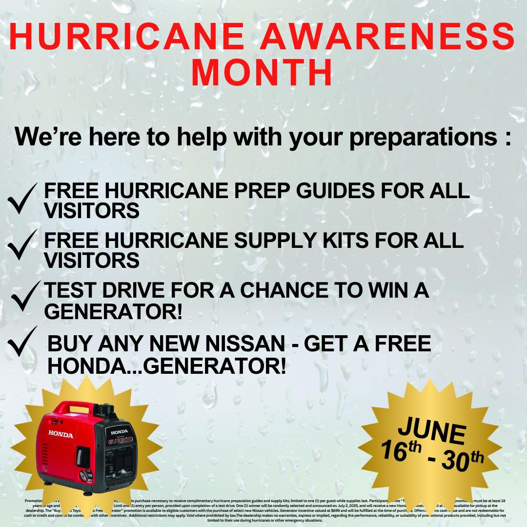 Hurricane Awareness – June