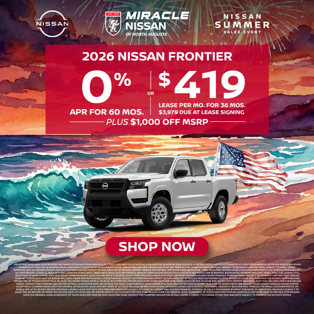 2026 New Nissan Frontier