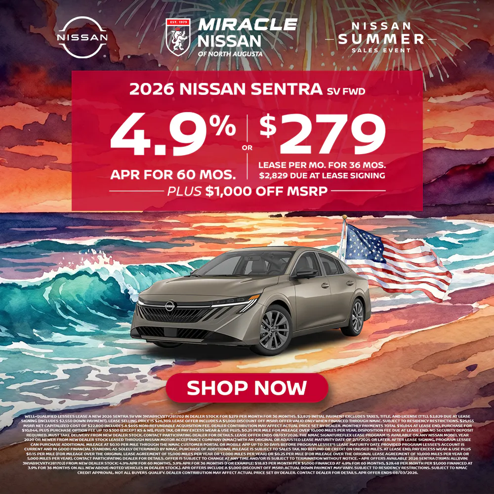 2026 New Nissan Sentra