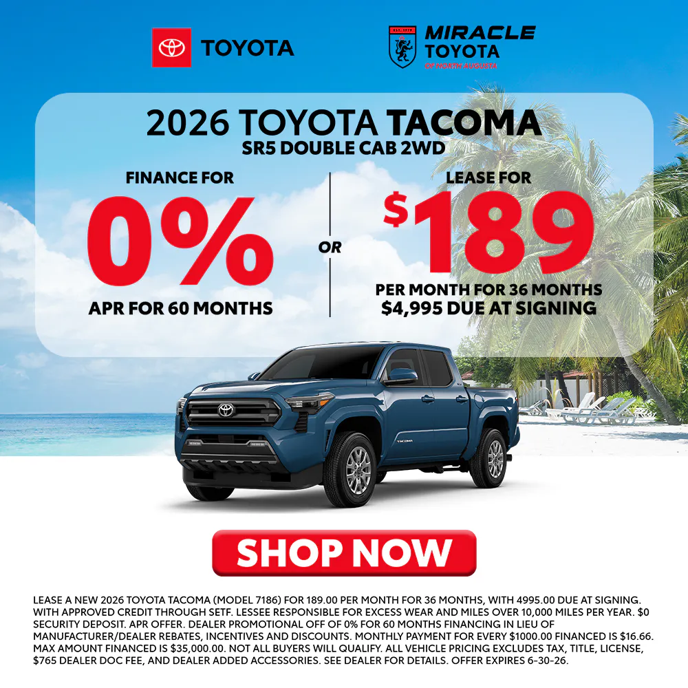 2026 New Toyota Tacoma