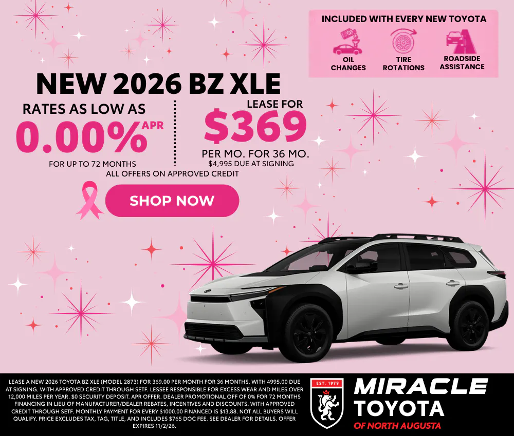 2026 New Toyota bz | Miracle Toyota of North Augusta