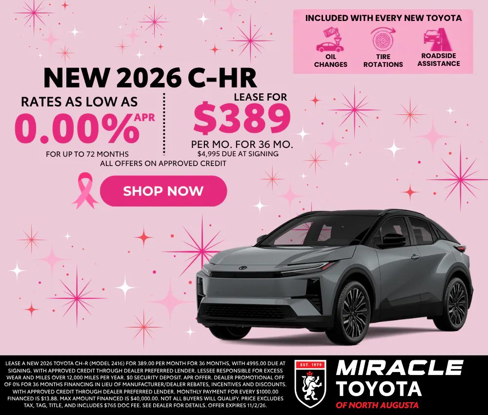 2026 Toyota C-HR | Miracle Toyota of North Augusta