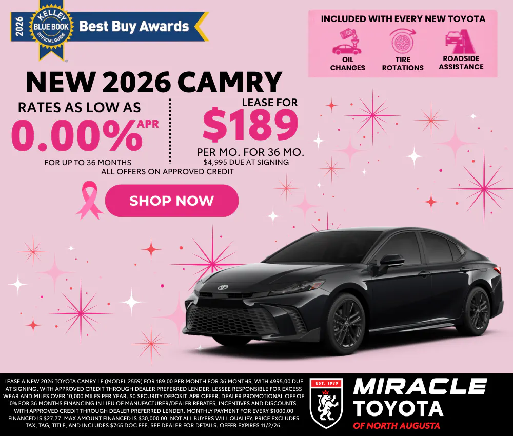 2026 New Toyota Camry