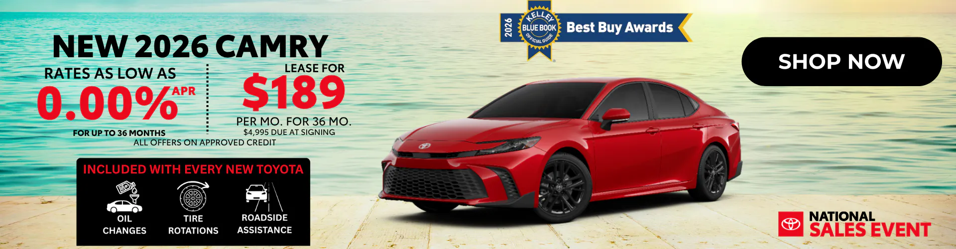 2026 New Toyota Camry