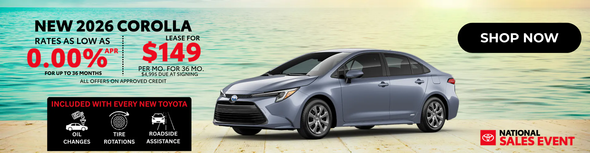 2026 New Toyota Corolla