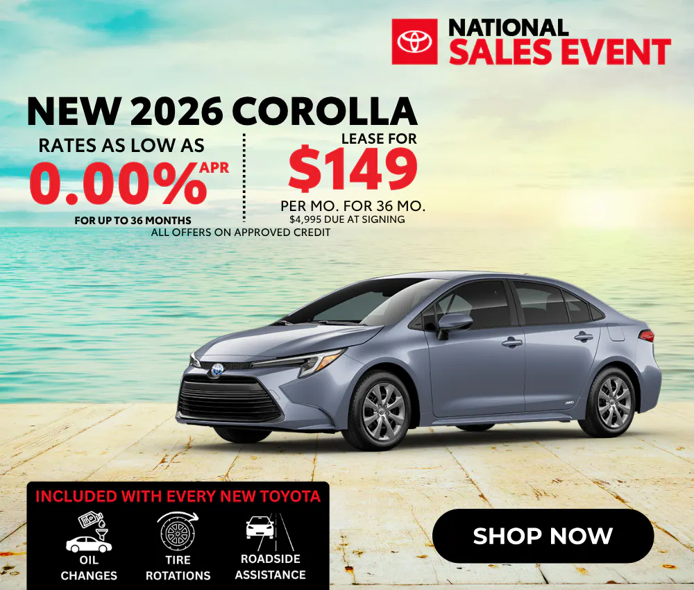 2026 New Toyota Corolla