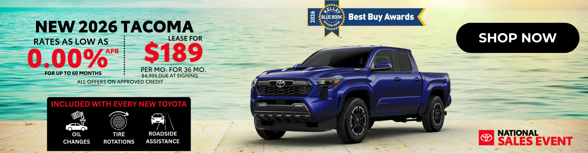 2026 New Toyota Tacoma