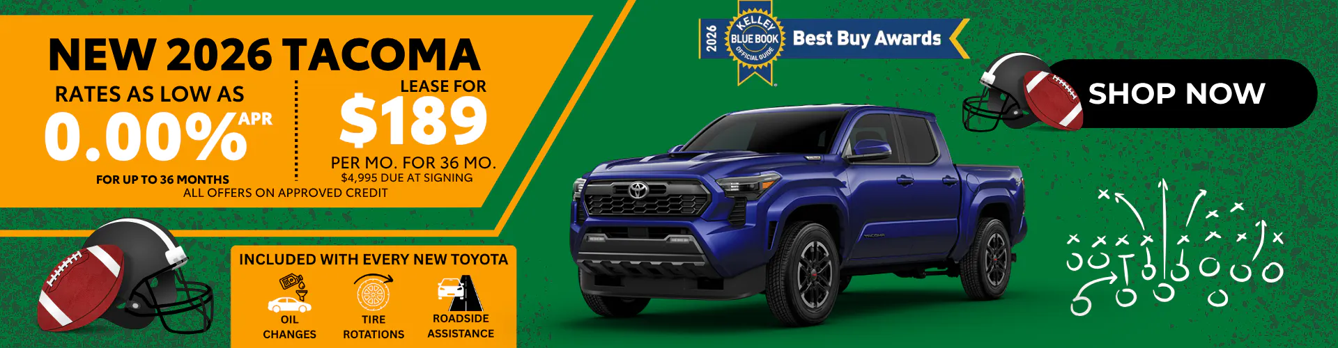 2026 New Toyota Tacoma