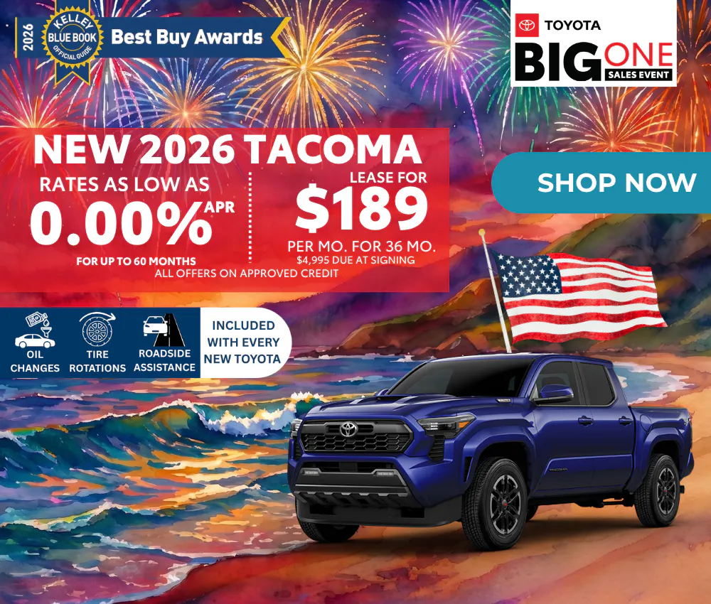 2026 New Toyota Tacoma
