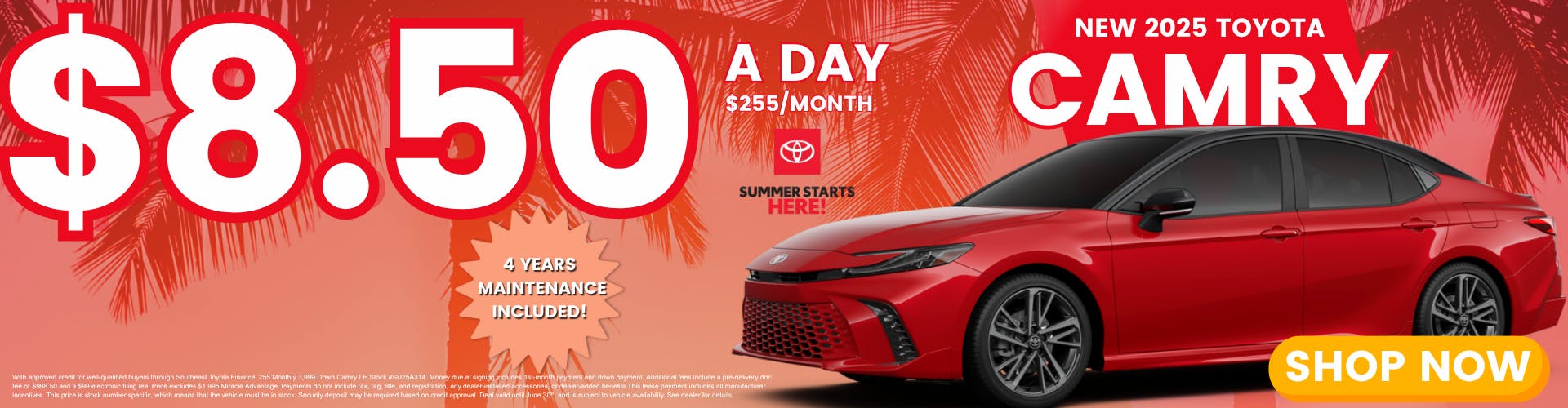Camry Deal – June