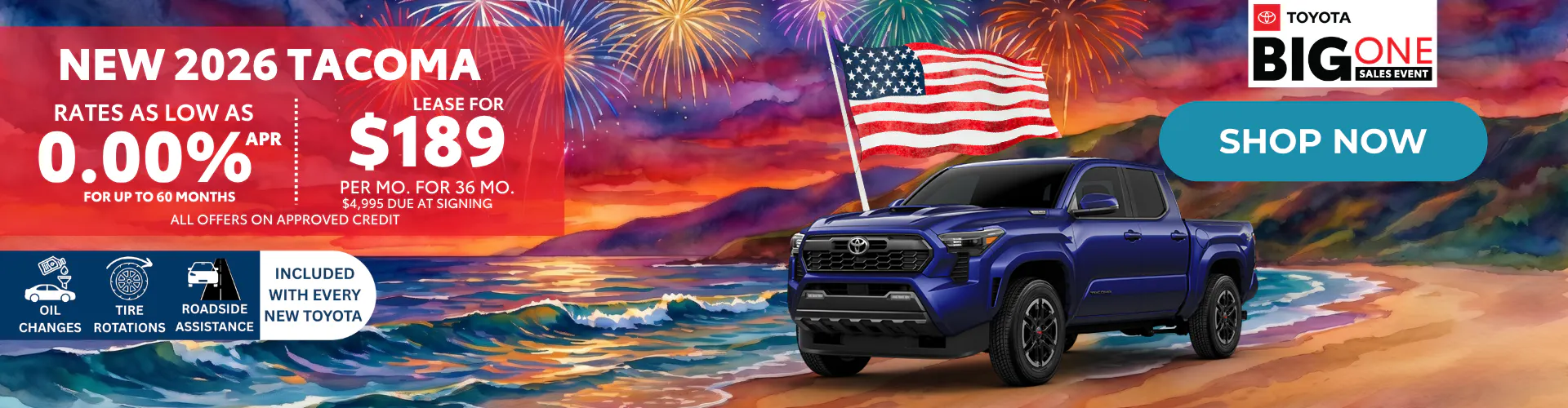 2026 New Toyota Tacoma