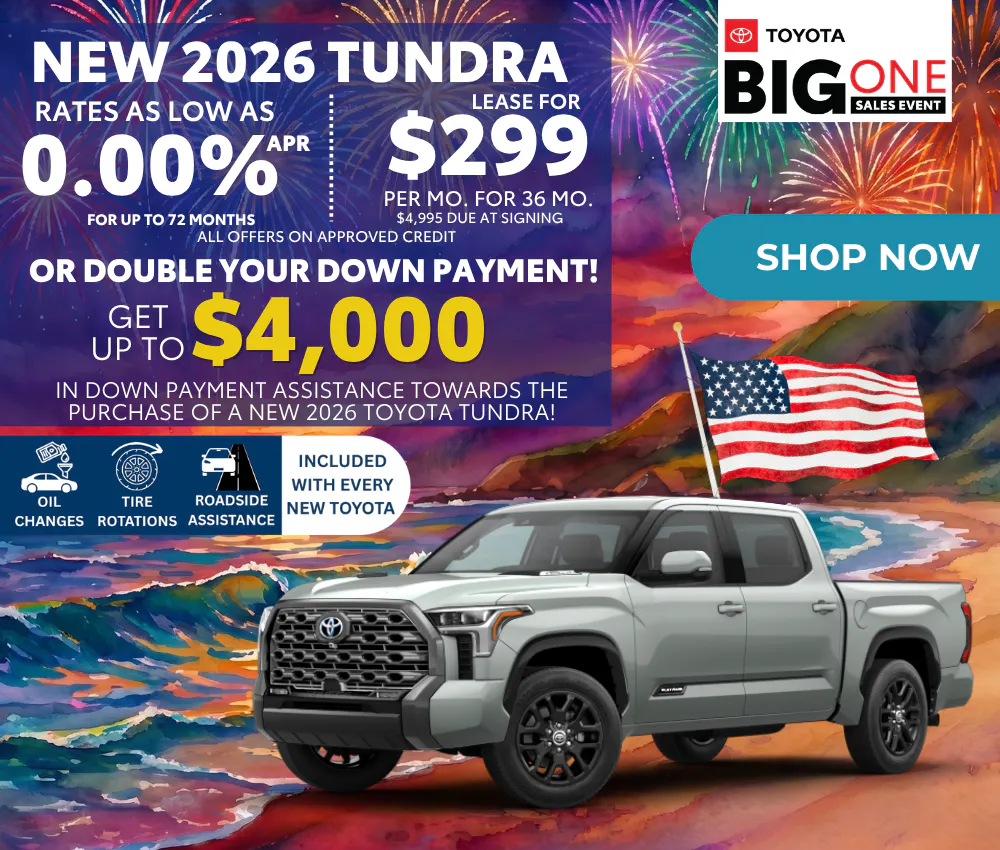 2026 New Toyota Tundra July