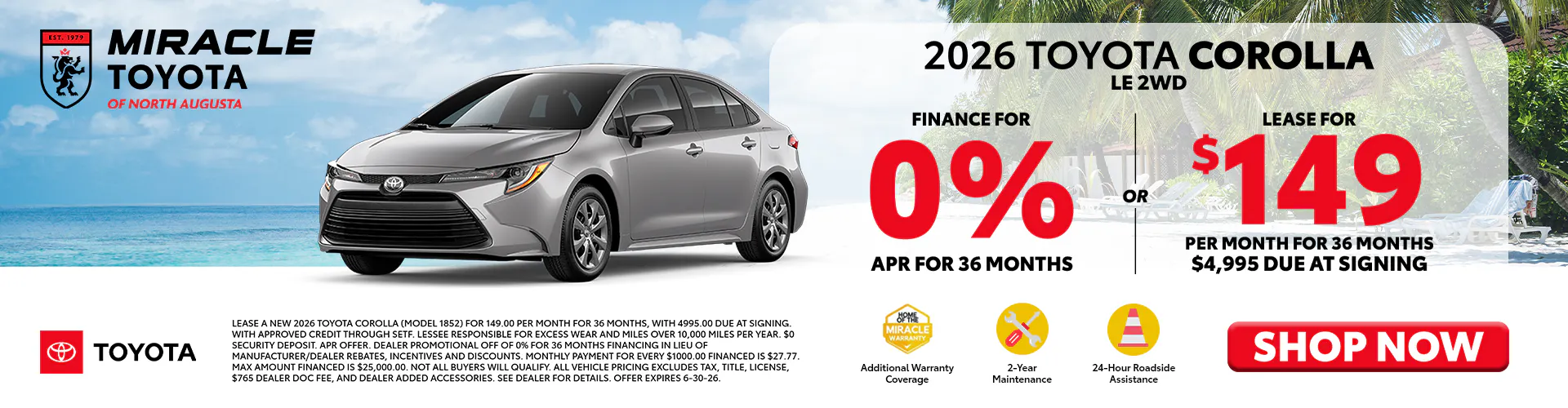 2026 New Toyota Corolla