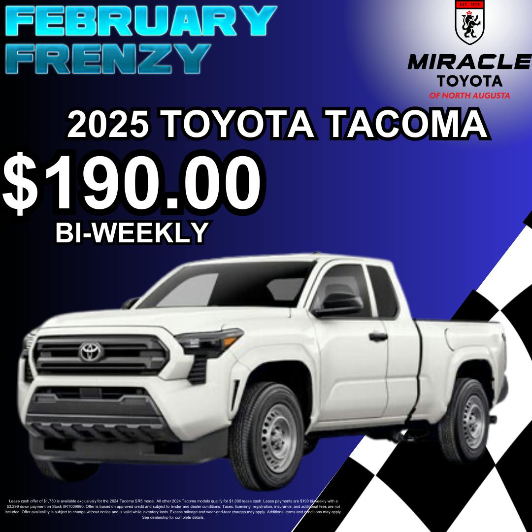 Tacoma | Miracle Toyota of North Augusta