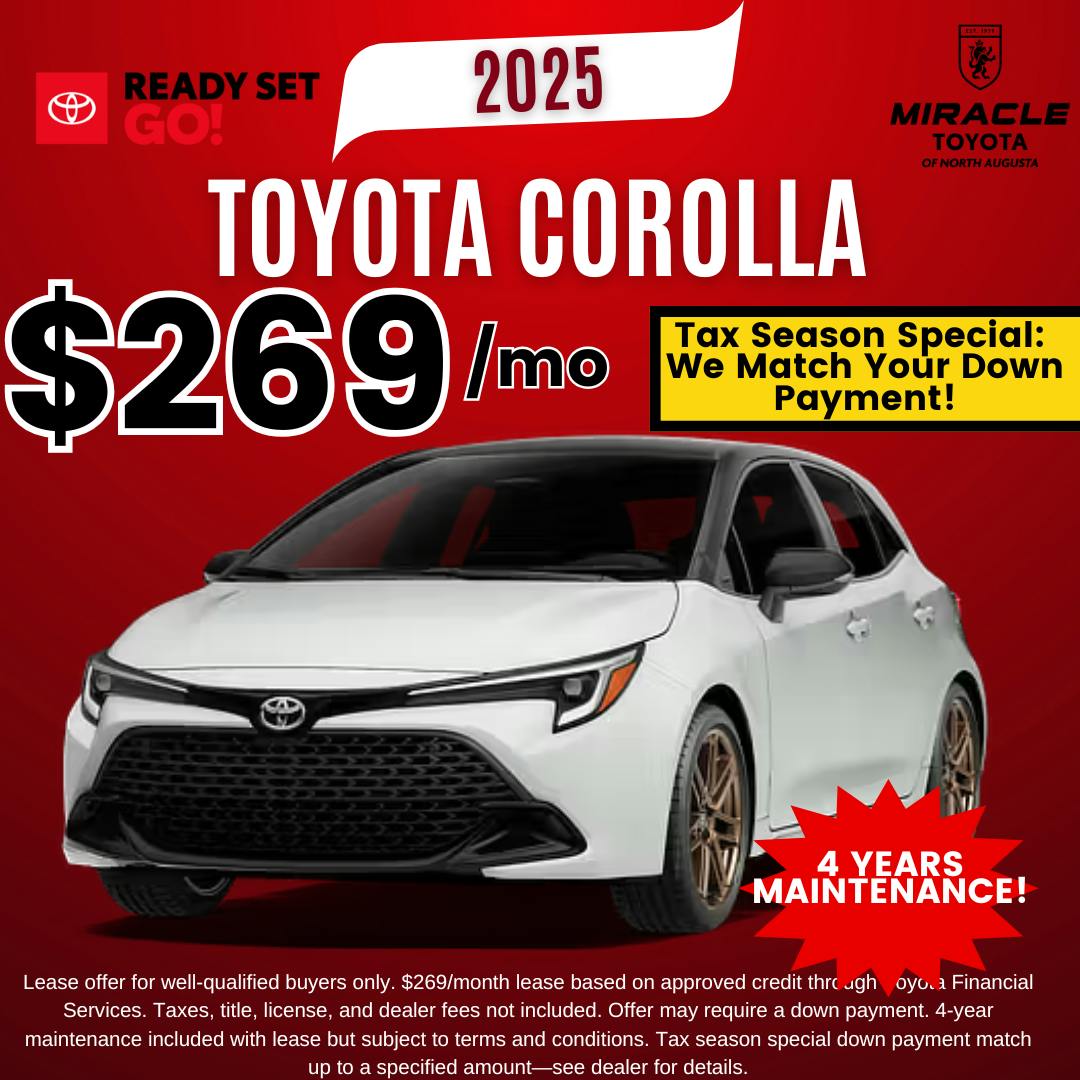 Toyota Corolla – March | Miracle Toyota of North Augusta