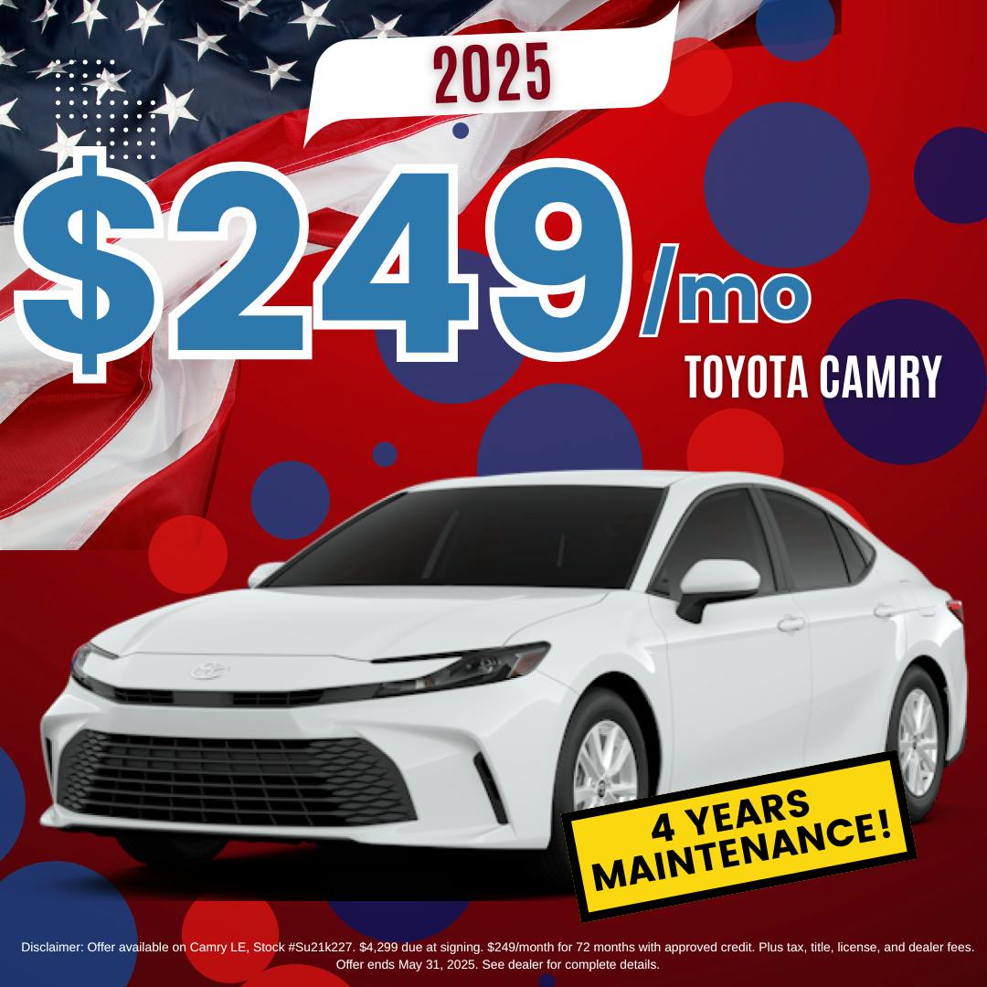 Toyota Camry – May