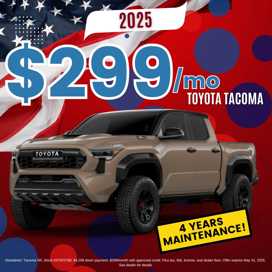 Toyota Tacoma – May