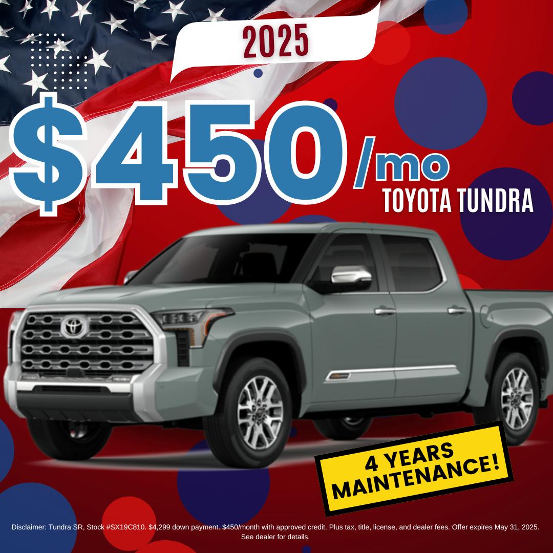Toyota Tundra – May