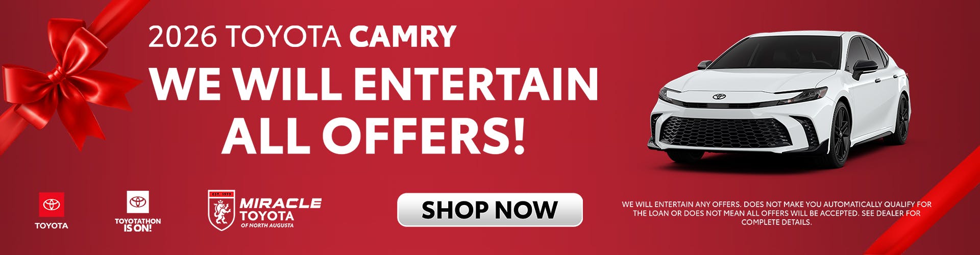 2026 Toyota Camry DEC