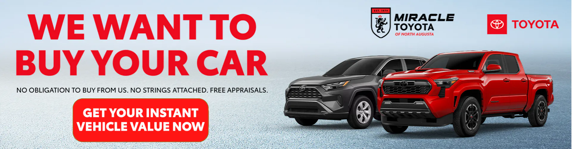 We want to buy your car!