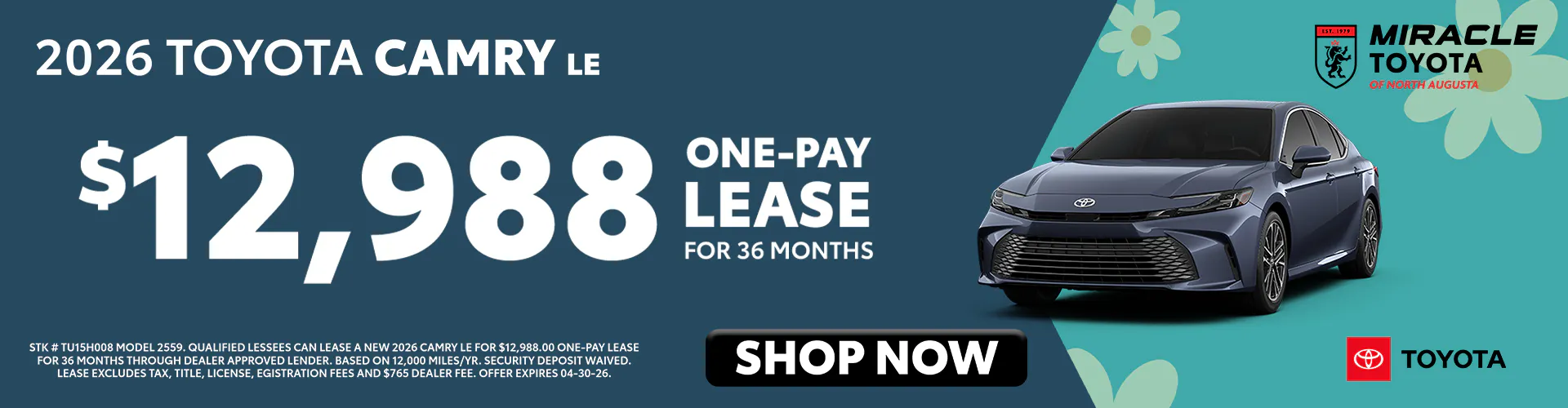 2026 Toyota Camry LE