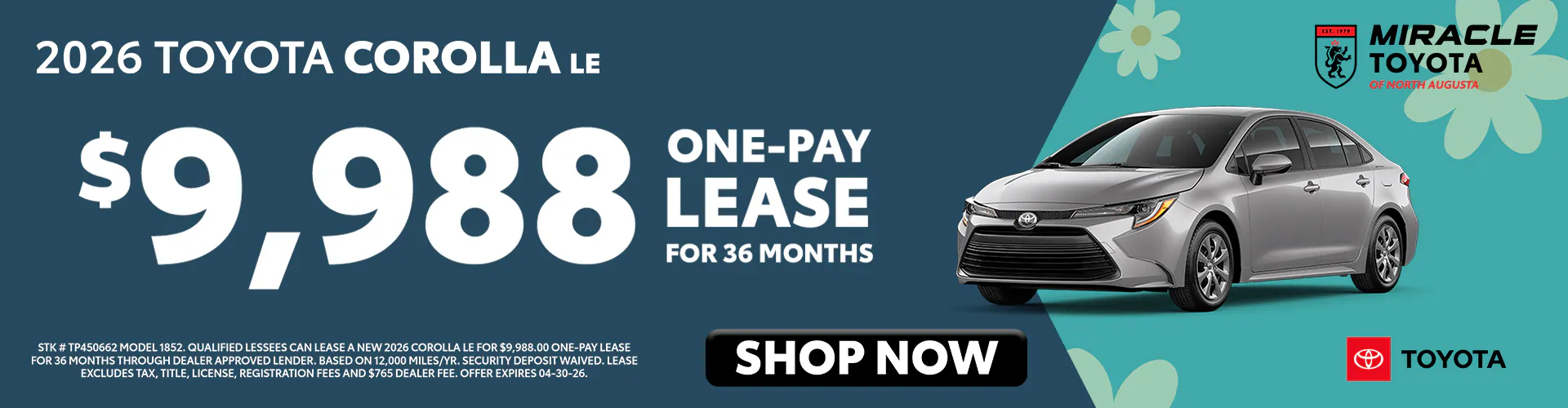 2026 Toyota Corolla LE