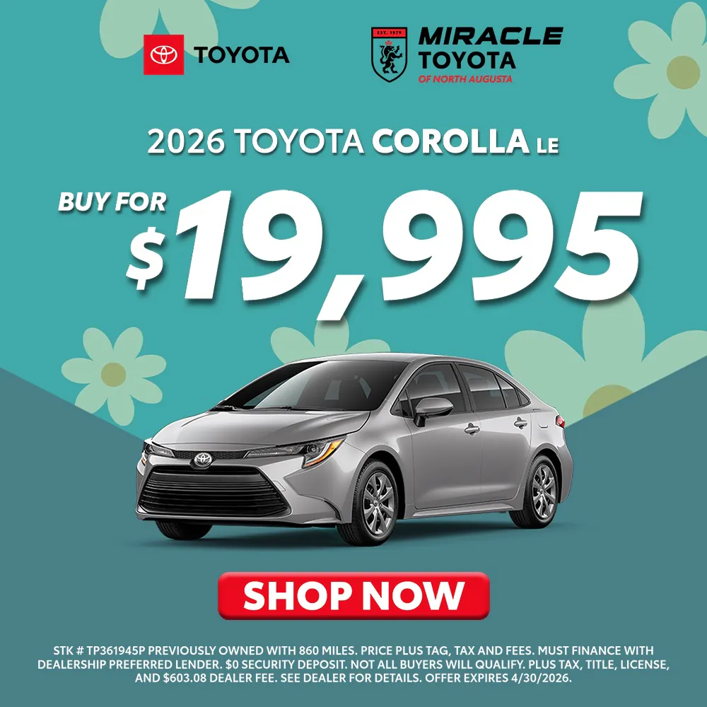 2026 Toyota Corolla LE Offer