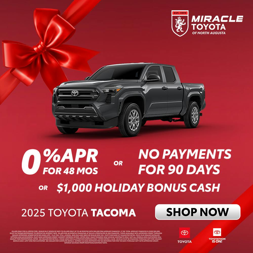 2025 Toyota Tacoma Dec