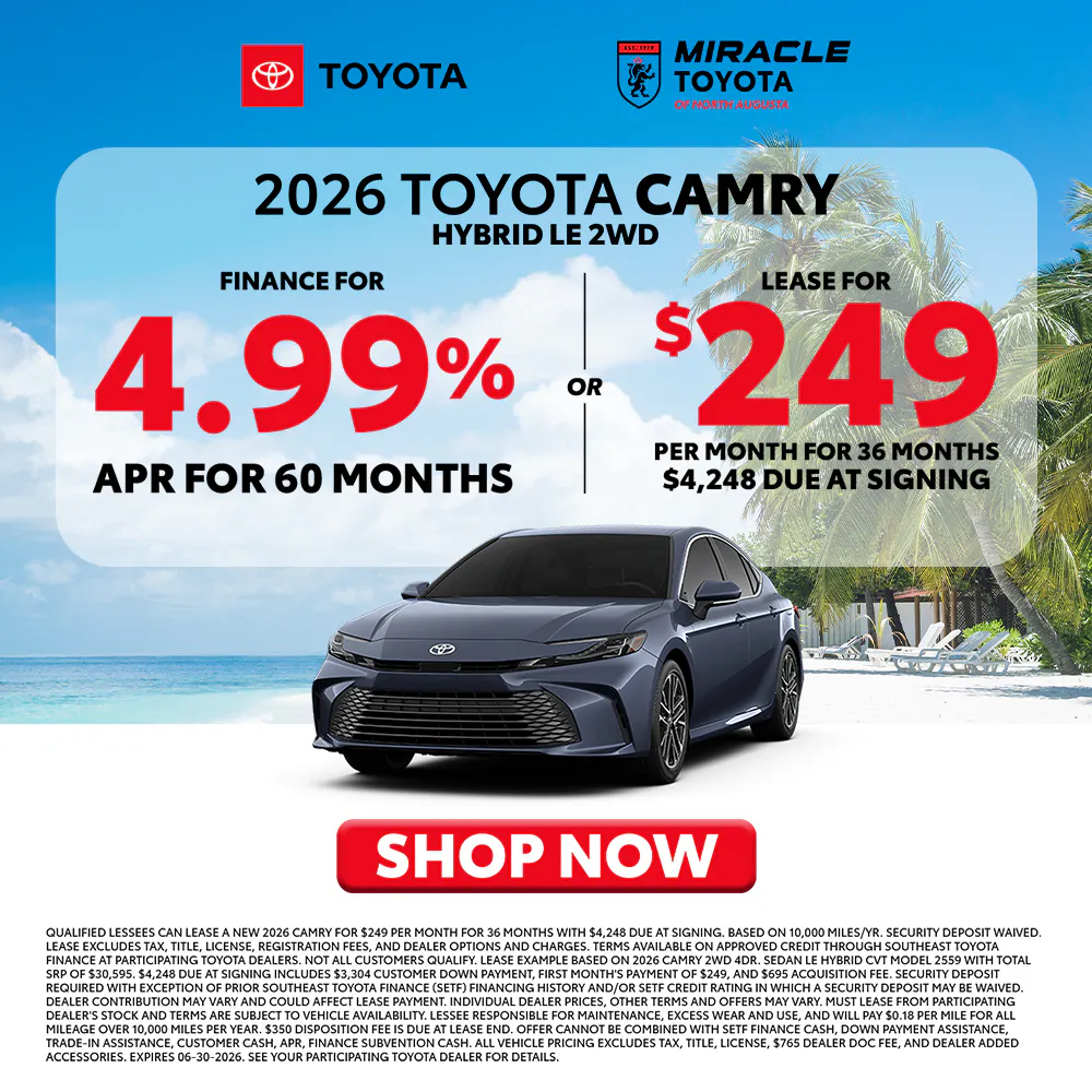 2026 New Toyota Camry