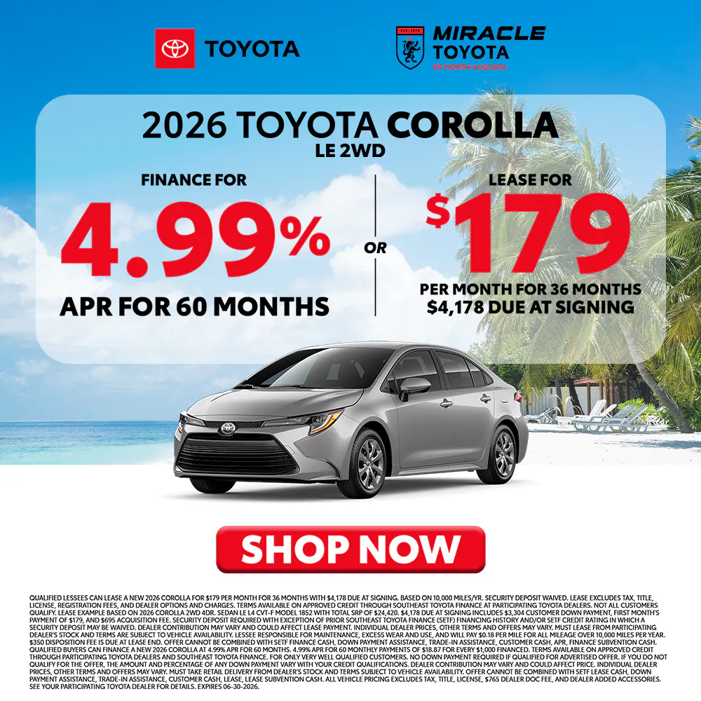 2026 New Toyota Corolla
