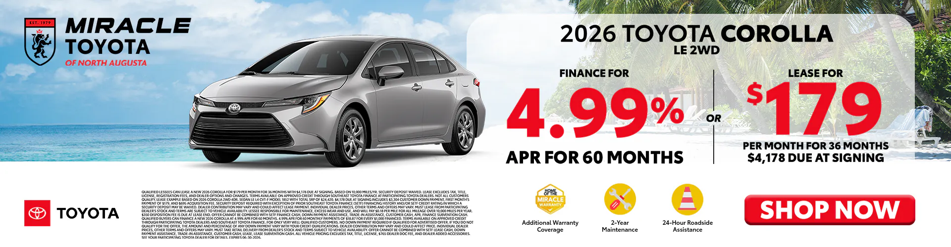 2026 New Toyota Corolla