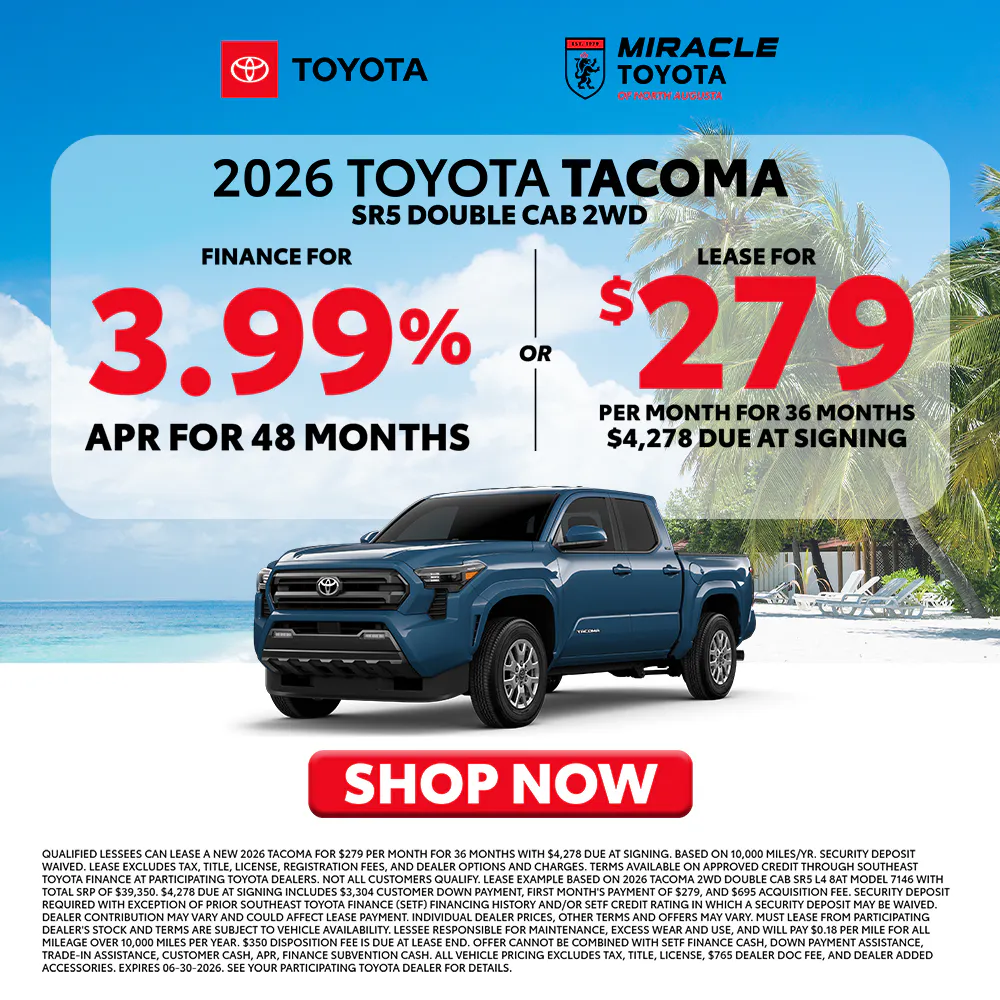 2026 New Toyota Tacoma