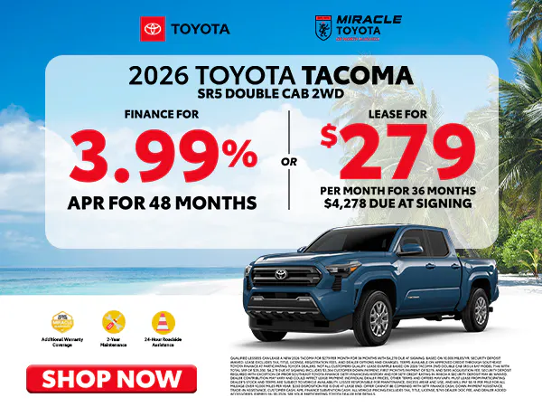 2026 New Toyota Tacoma Offer
