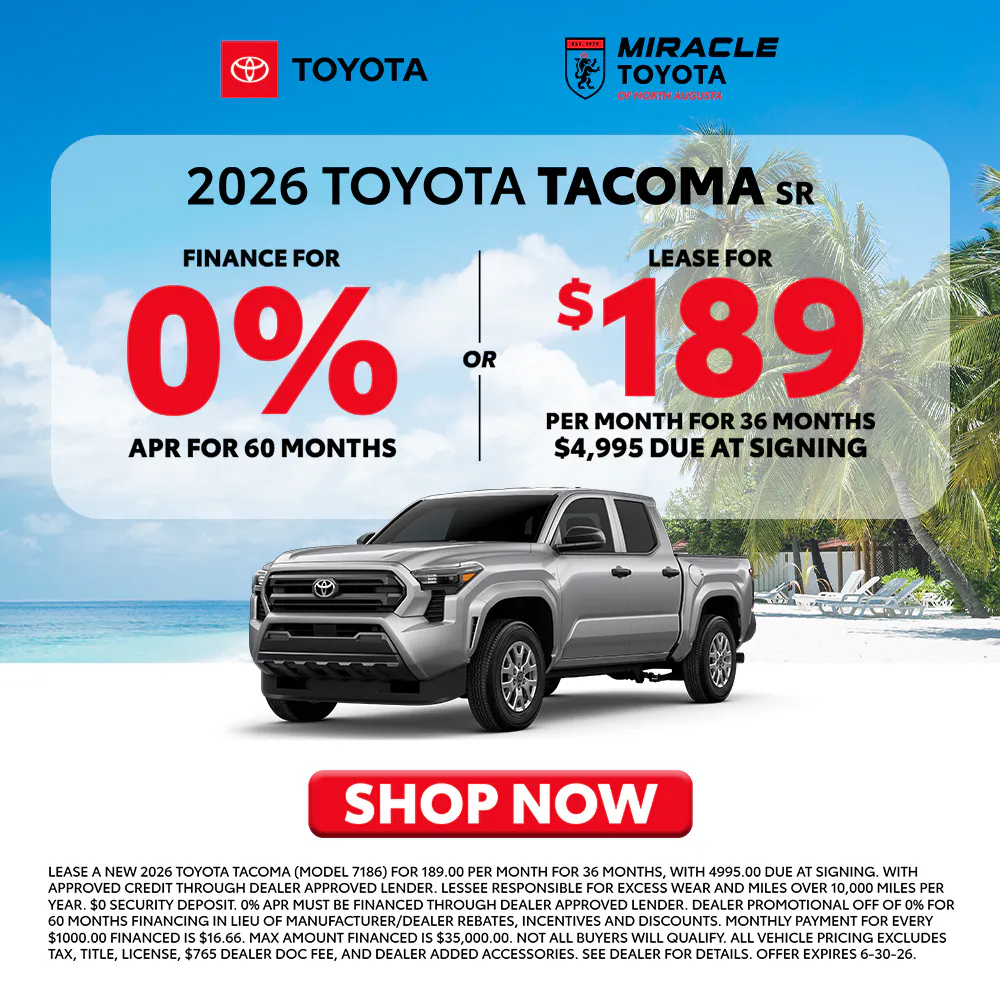 2026 New Toyota Tacoma