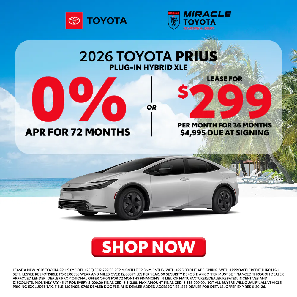 2026 New Toyota Prius