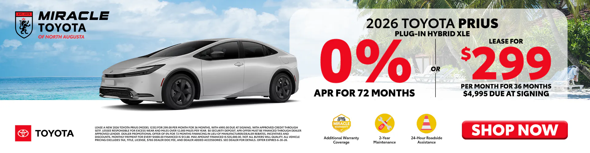 2026 New Toyota Prius