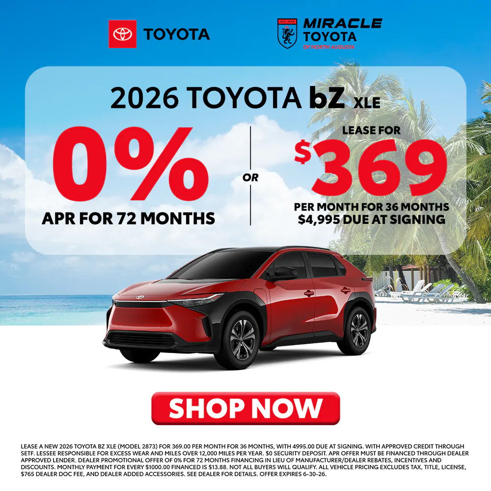 2026 New Toyota bz4x