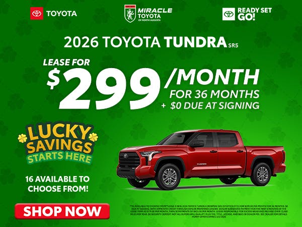 New 2026 Toyota Tundra Crewmax SR5