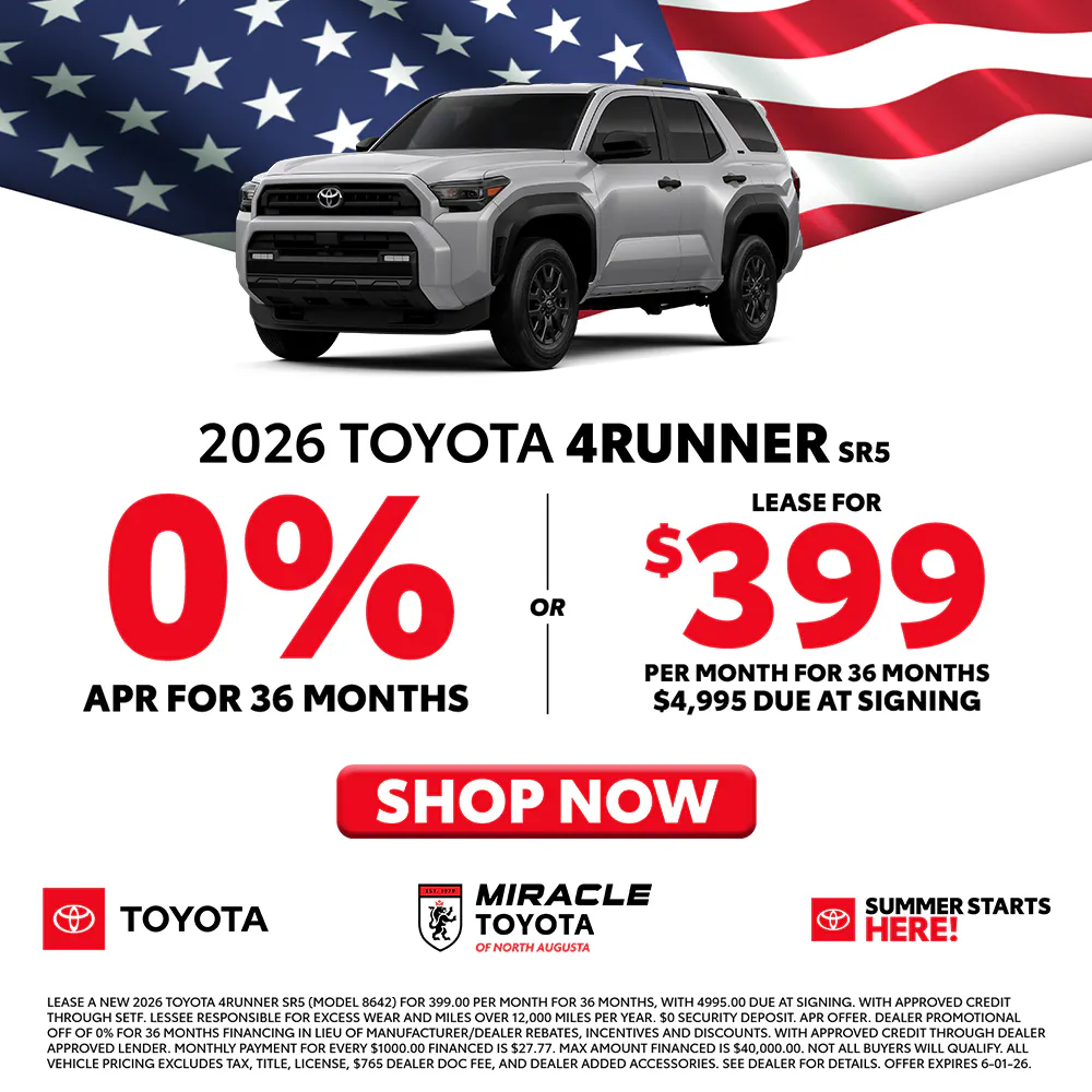 2026 New Toyota 4Runner