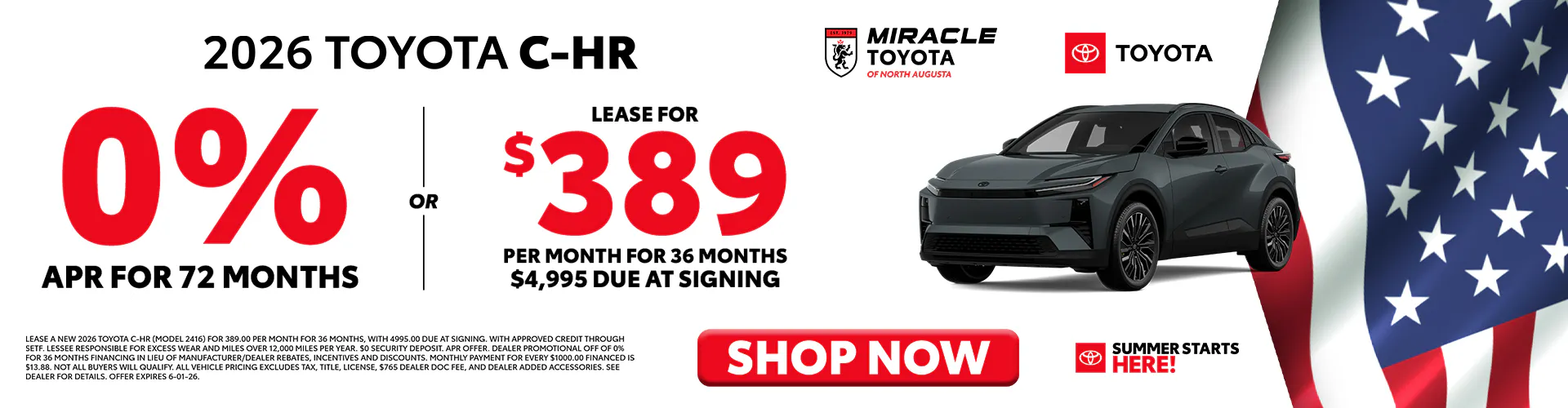 2026 Toyota CH-R