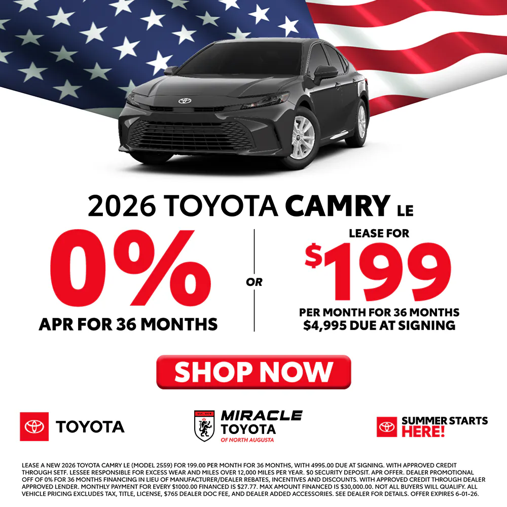 2026 New Toyota Camry