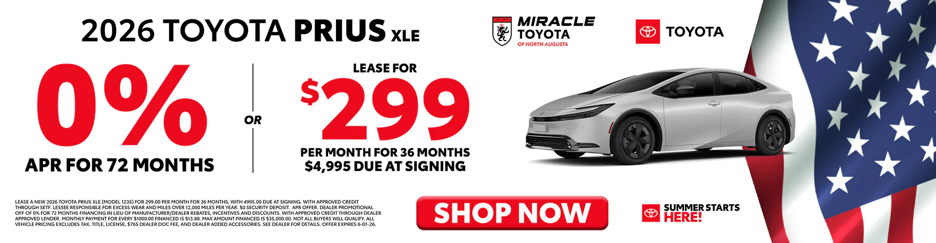 2026 New Toyota Prius