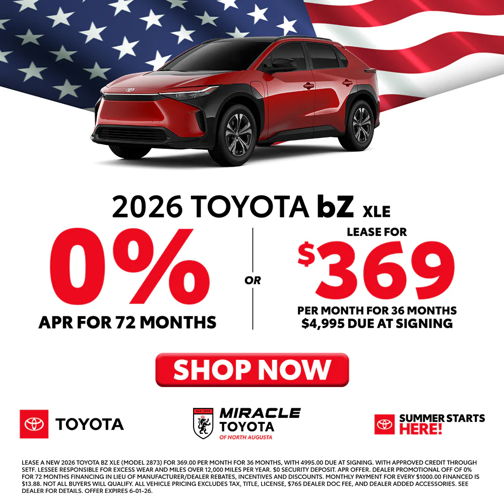 2026 New Toyota bz4x