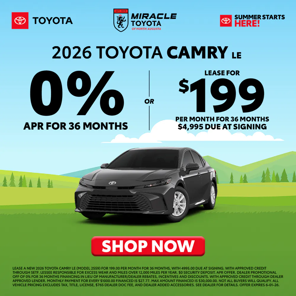 2026 New Toyota Camry