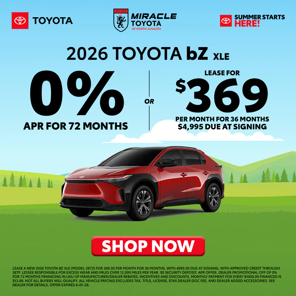 2026 New Toyota bz4x
