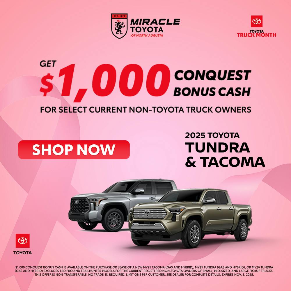2025 Toyota & Tacoma
