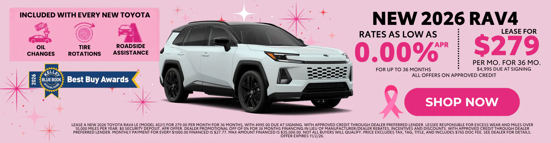 2026 New Toyota RAV4