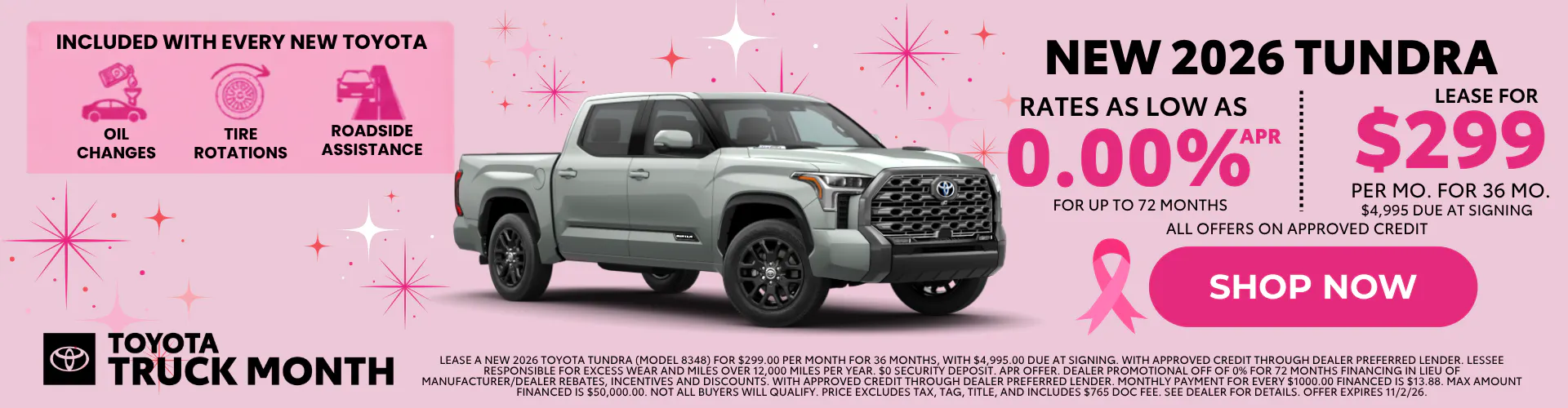 2026 New Toyota Tundra Sept